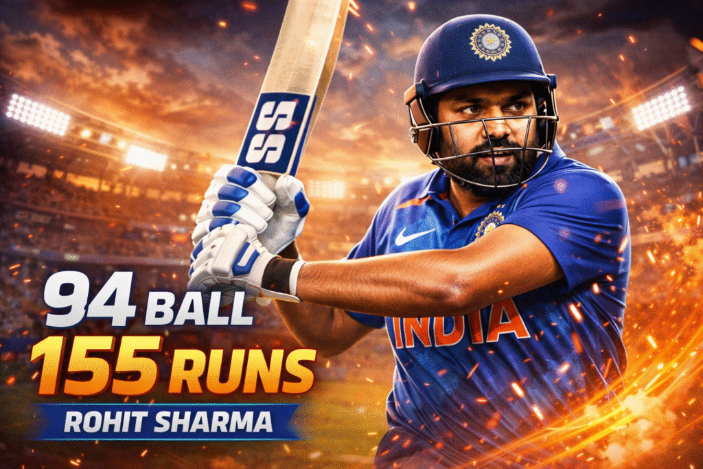 Rohit Sharma ka TANDAV! Mumbai ki Zabardast Jeet