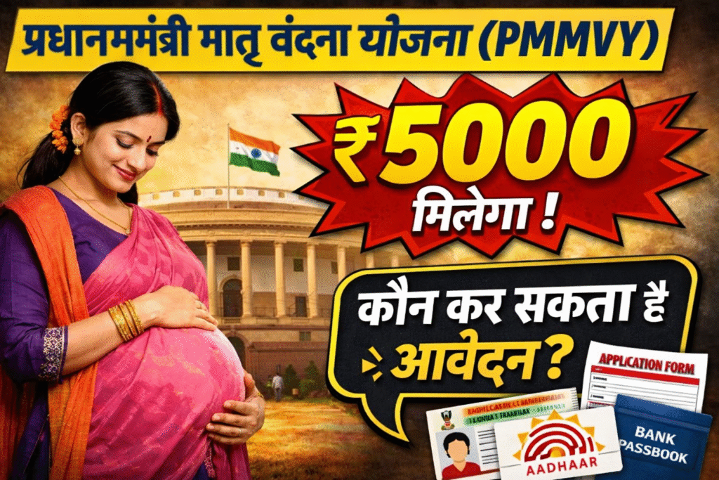 Pradhanmantri Matra vandan Yojana PMMVY ₹5000