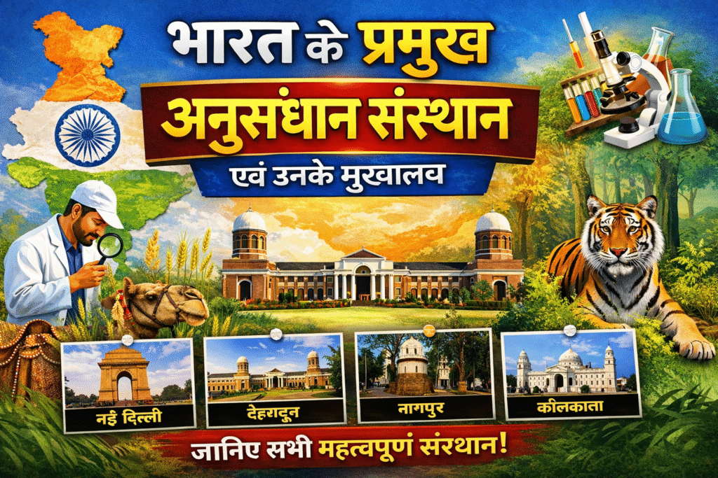 Bharat ke 25 Research Institutes  