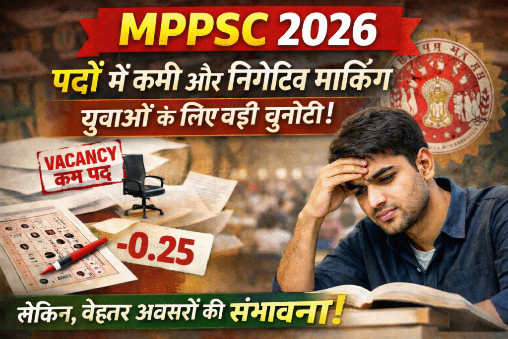 mppsc 2026 padon me kami nigative marking aur taiyari ki chunautiyan